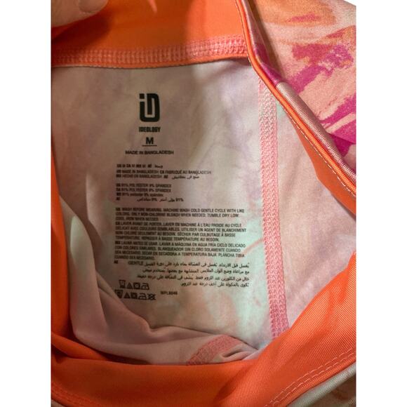 Ideology Pink Abstract Swirl Performance Leggings, Girls Size M - Picture 2 of 5